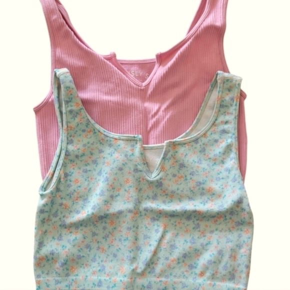 AERO SERIOUSLY SOFT CROPPED TANKS - Picture 1 of 6